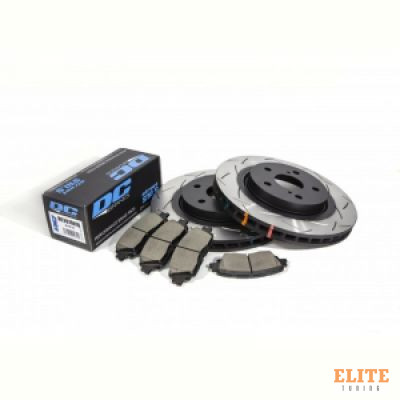 КОМПЛЕКТ ПЕРЕДНИЙ:Торм. диски DBA42744S T3+колодки DCbrakes STR.S Toyota Camry V70 2017->