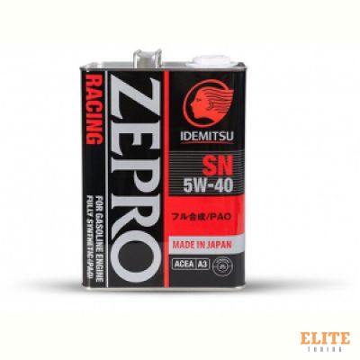 Масло моторное IDEMITSU ZEPRO RACING  5W40 SN 4L