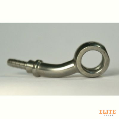 Фитинг banjo d10 mm, 45°, влево D-03 нерж. сталь, под опрессовку S5094L-03C, Goodridge