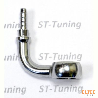 Фитинг banjo d10 mm, 90° D-03 хром, под опрессовку S5099-03CH, Goodridge