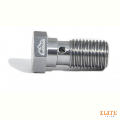 Болт (штуцер) для banjo 7/16X24 L=23mm, алюминий BLACKROCK LAB BB1-71624