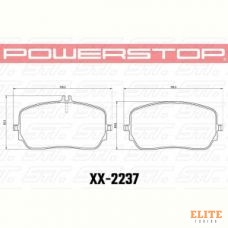 Колодки тормозные 26-2237 PowerStop Z26 перед MB GLE, GLS 167;
