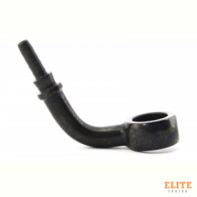 Фитинг banjo d10 mm, 70° D-03 нерж. сталь ЧЕРНЫЙ, под опрессовку S5070-03CBK, Goodridge