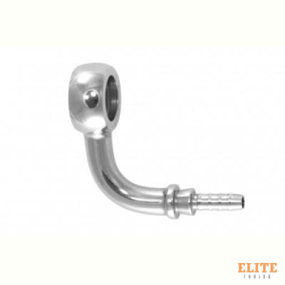 Фитинг banjo d10 mm, 90° D-03 нерж. сталь, под опрессовку S5099-03C, Goodridge
