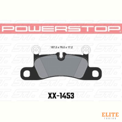 Колодки тормозные 26-1453 PowerStop Z26 задние PORSCHE CAYENNE 92A, TOUAREG 7P5 2010->