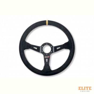 Руль, замша, диаметр 350 mm, вылет 65 mm, Atech Racing ATVO0103