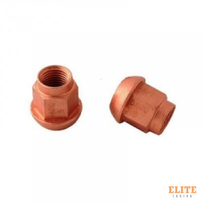 Гайка колёсная посадка сфера, резьба M14 x 1.5 mm; сталь, медное покрытие; A.I. TECH AIT DADO-5