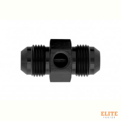 Адаптер под датчик NPT1/8", П AN6 - П AN6, алюминий, BLACKROCK LAB AN0606-18NPT2BK