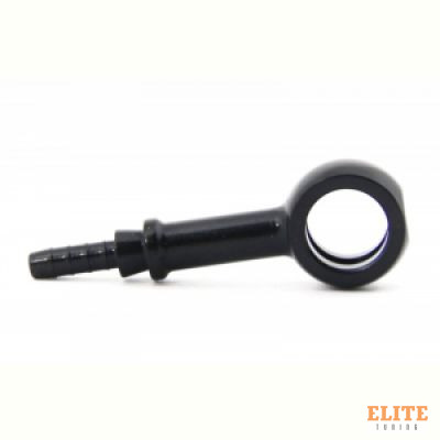 Фитинг banjo d10 mm, длинный D-03 алюминий ЧЕРНЫЙ, под опрессовку S5092-03DBK, Goodridge
