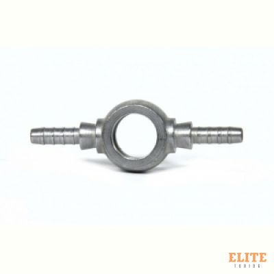 Фитинг banjo d10 mm, проходной D-03 сталь, под опрессовку S5095-03P, Goodridge