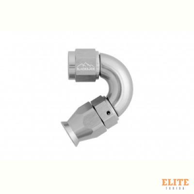 - 6 AN (6AN AN6) фитинг 150° Full Flow BLACKROCK LAB T06-150-3Ti под тефлоновый шланг (600 серия)
