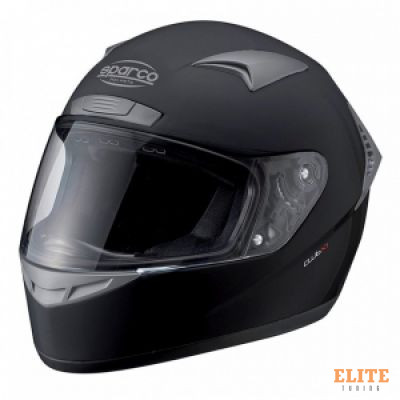 Шлем закрытый SPARCO Club X-1 черный, размер XS, 0033190NXS