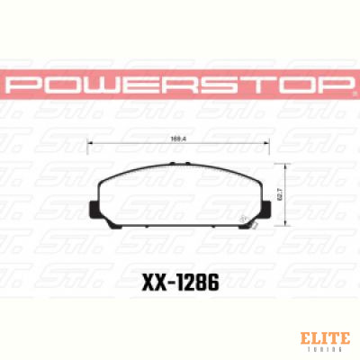 Колодки тормозные 36-1286 PowerStop Z36 передние INFINITI QX56 2007-13 ; QX80; NISSAN