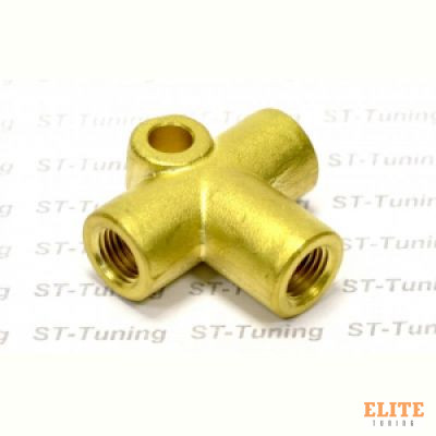Тройник Goodridge М-М-М (3/8X24) AN03, 2203-03B