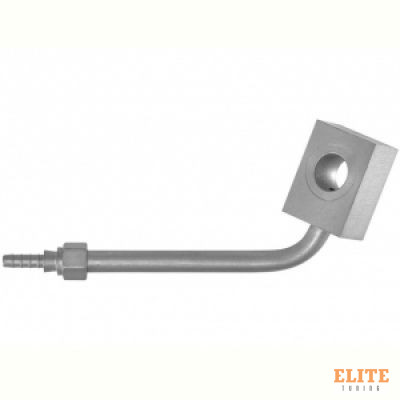 Фитинг banjo d10 mm, 70°, вправо, длинный D-03 сталь, под опрессовку S507065R-03LZ1, Goodridge