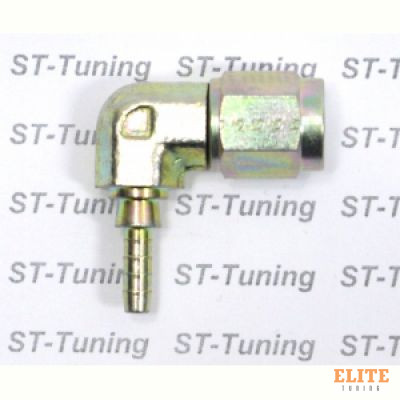 Фитинг мама AN-03 3/8X24 под прямой конус, 90° D-03 нерж. сталь, под опрессовку S6090-03C, Goodridge