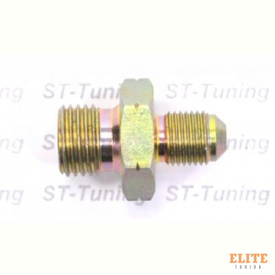 Адаптер П M10 x 1 mm - П 1/4 BSP, сталь, Goodridge