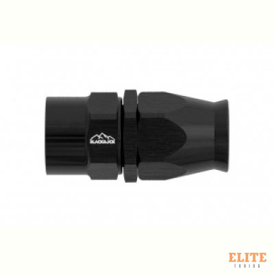 - 8 AN (8AN AN8) фитинг прямой Full Flow BLACKROCK LAB T08-001-3BK под тефлоновый шланг (600 серия)