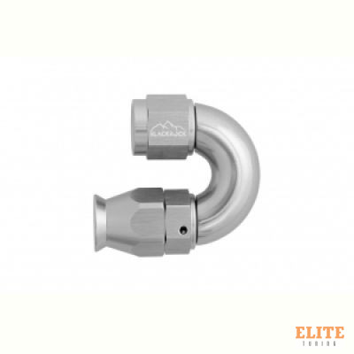 - 6 AN (6AN AN6) фитинг 180° Full Flow BLACKROCK LAB T06-180-3Ti под тефлоновый шланг (600 серия)