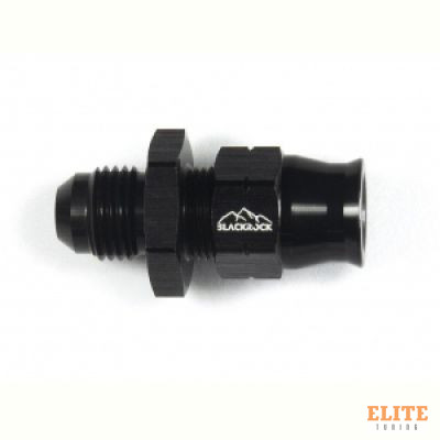 Фитинг AN-06, прямой "папа" Hardline, алюминий, BLACKROCK LAB H06-001-MABK