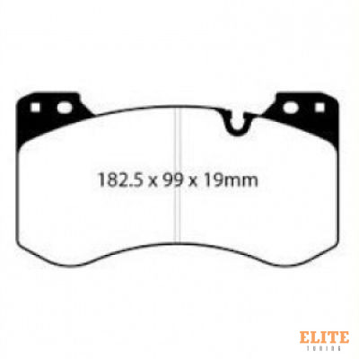 Колодки тормозные DP82454RP1 EBC RP-1 перед