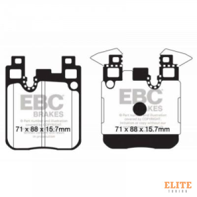 Колодки тормозные DP42133R EBC Yellowstuff