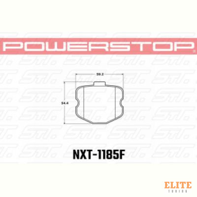 Колодки тормозные NXT-1185F PowerStop NEXT GEN передние CHEVROLET Corvette Z06 2006-2013